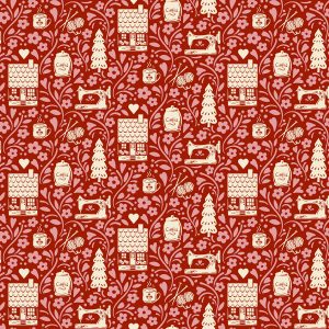 ‘Cosy House’ - Cosy House Vignette Garnet