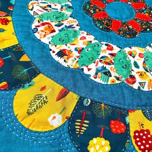 Sun Spell Wall Hanging Pattern & Papers by ‘Sewmotion’
