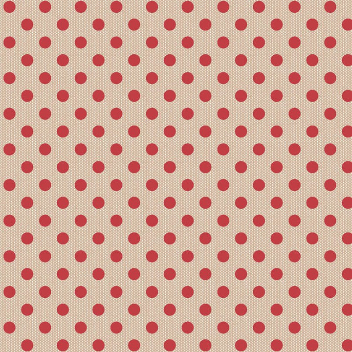 Tilda ‘Creating Memories’ - Polkadot Red