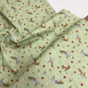 Peter Rabbit Christmas - Giving Gifts Green