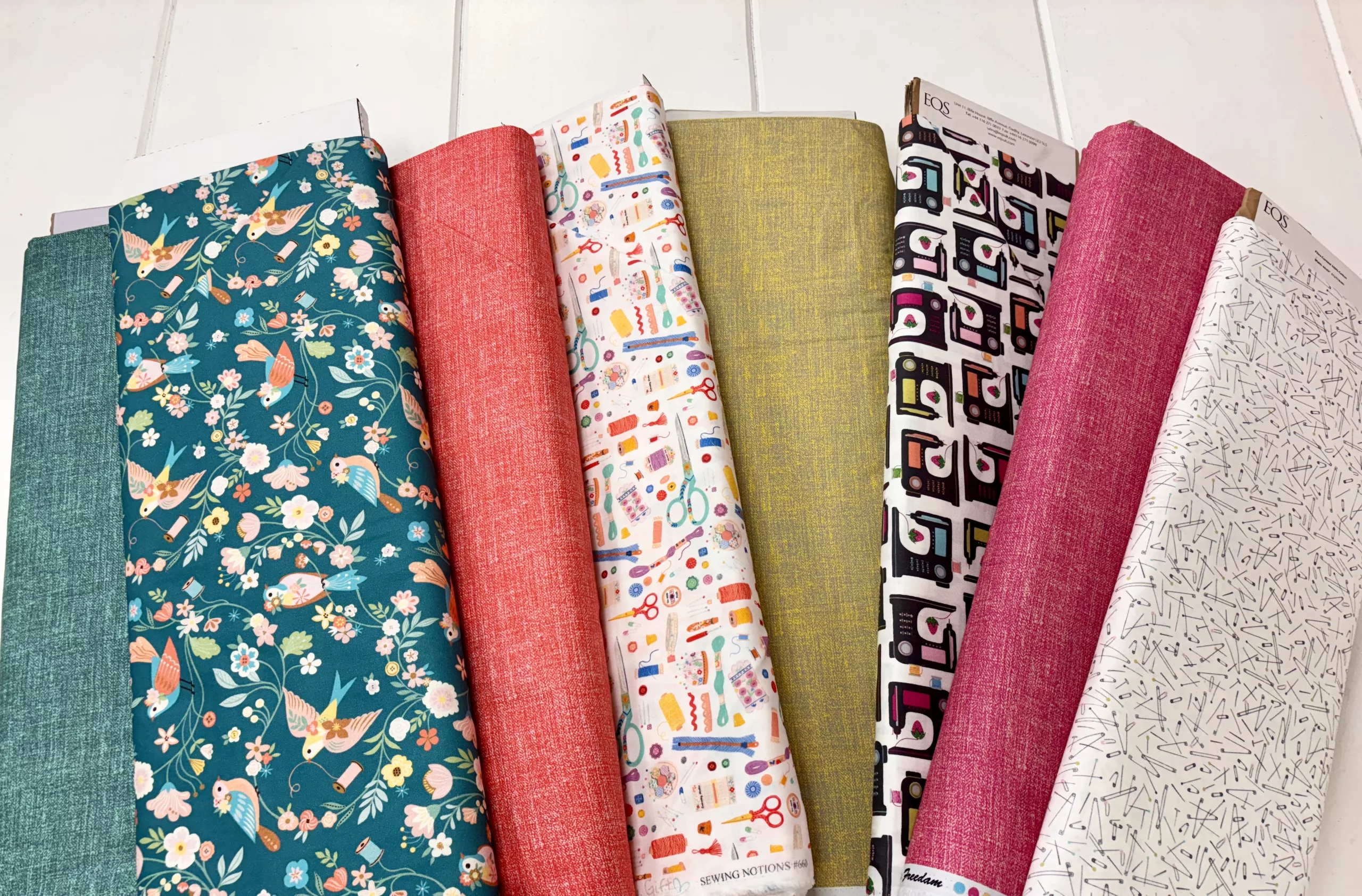 ‘Grunges’ - Teal, Coral, Lime Green, Fuchsia - Image 4