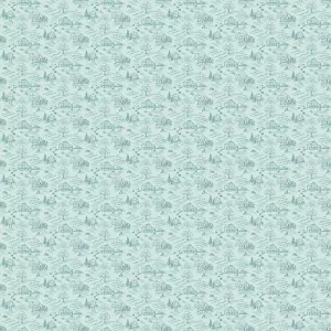 Heartland Little Toile (Teal) by Judy Jarvi