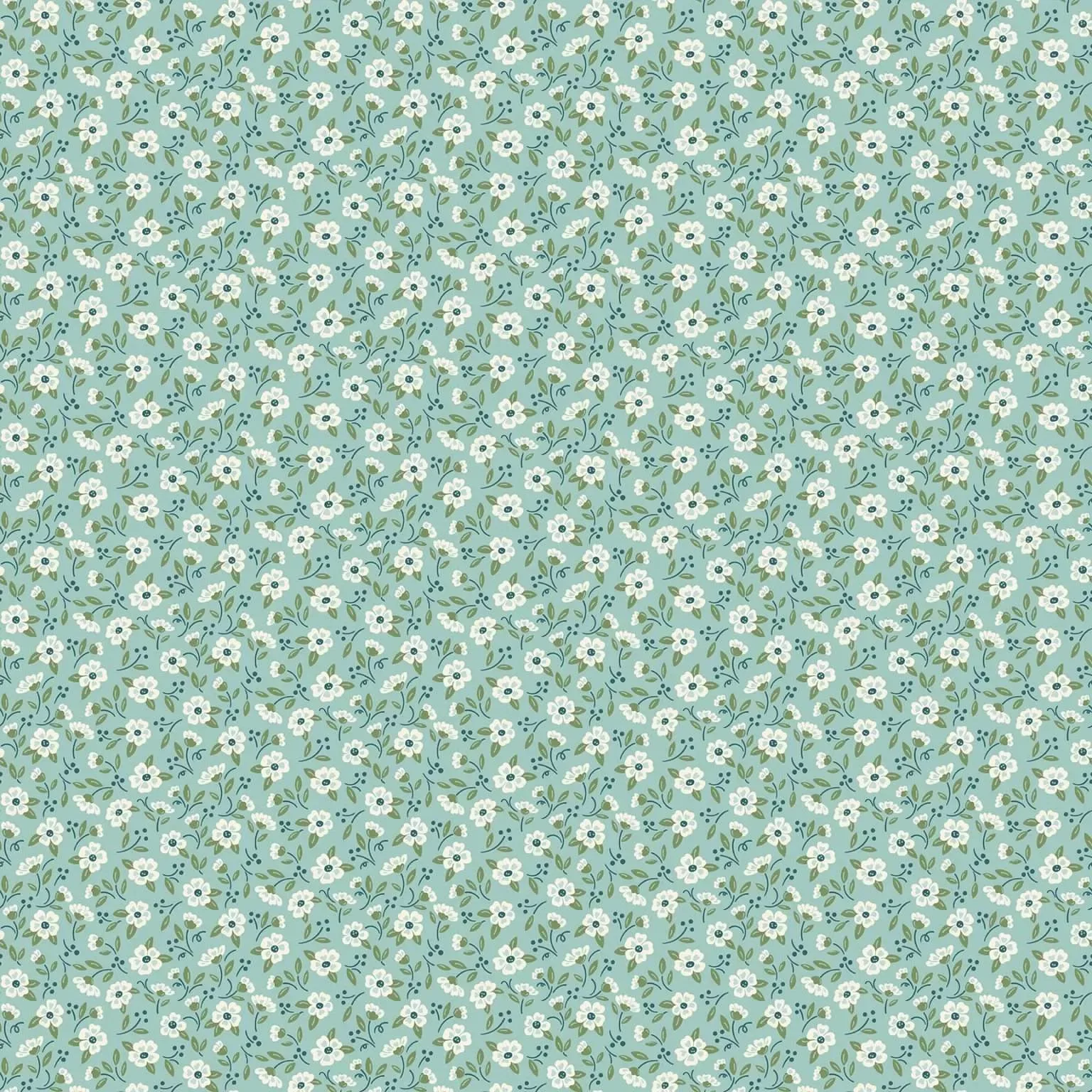 Heartland In Bloom (Teal) by Judy Jarvi