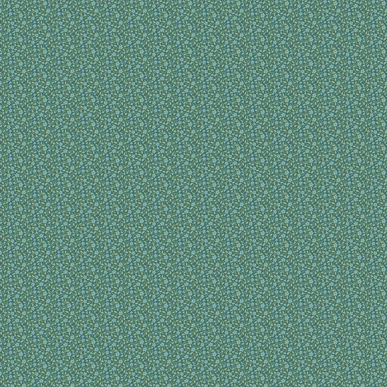 Heartland Hearts and Flowers (Green) by Judy Jarvi