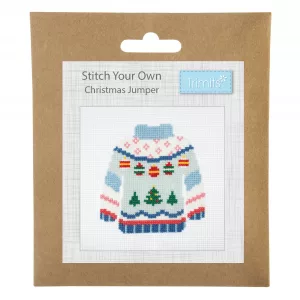 Cross Stitch Christmas Jumper Mini Kit