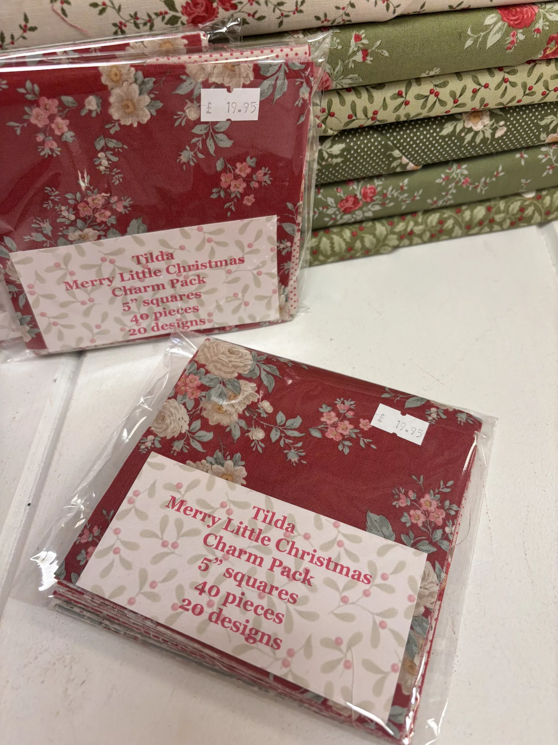 Tilda ‘Merry Little Christmas’ - 40 Piece Charmpack - Image 2