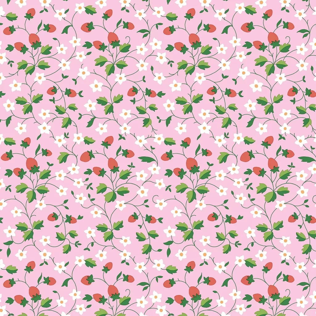 Liberty ‘Gifts From The Garden’ - Flowering Blossom - Red Pink - Image 3