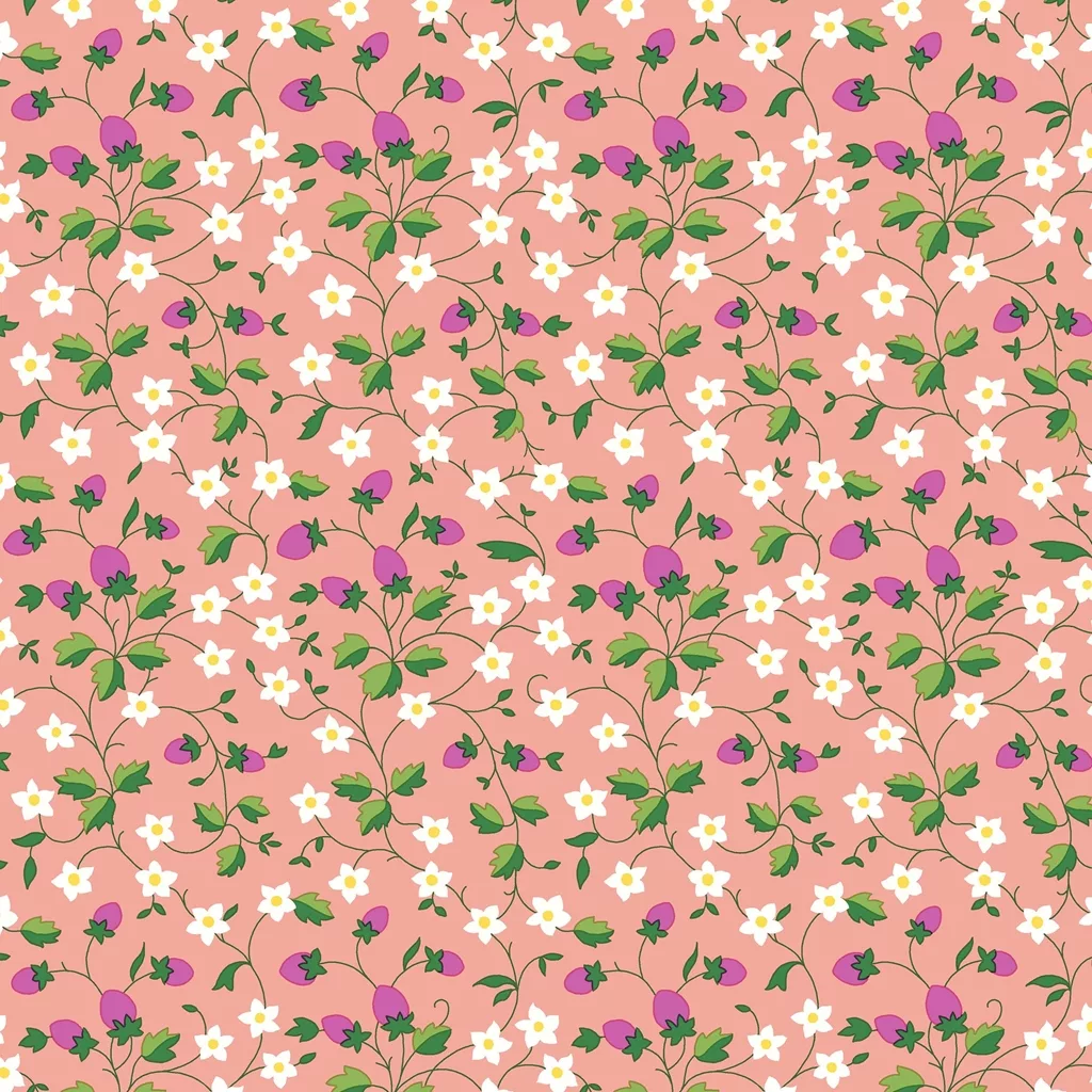 Liberty ‘Gifts From The Garden’ - Flowering Blossom - Red Pink - Image 5