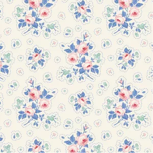 Tilda ‘Something Blue’ - First Kiss Cream *pre-order. 1st June delivery*