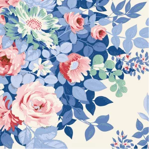 Tilda ‘Something Blue’ - Whimsyflower Cream *pre-order. 1st June delivery*