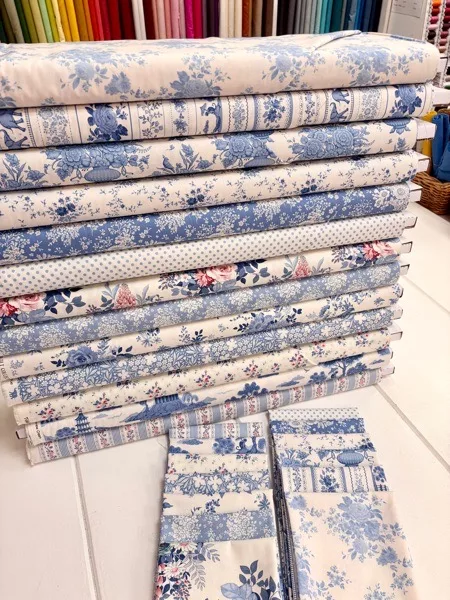 Tilda ‘Something Blue’ - 13 Fat Quarter Bundle (Light)