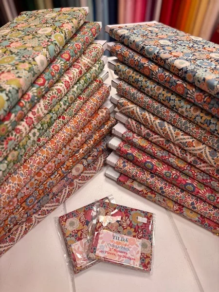 Tilda ‘Wallflower’ - 40 Piece Charmpacks