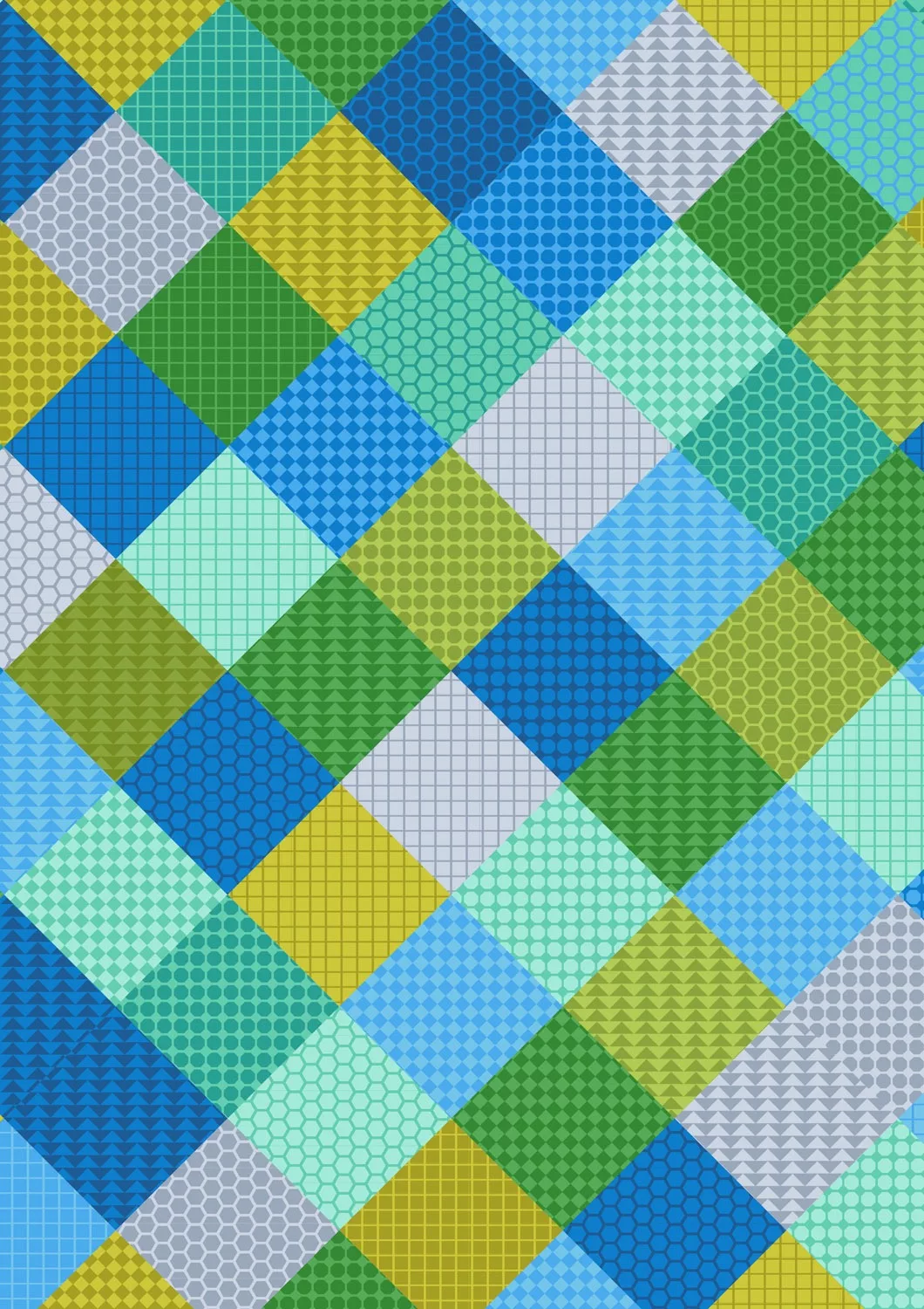 Animal Alphabet Patchwork Pinks by Lewis & Irene - Image 7