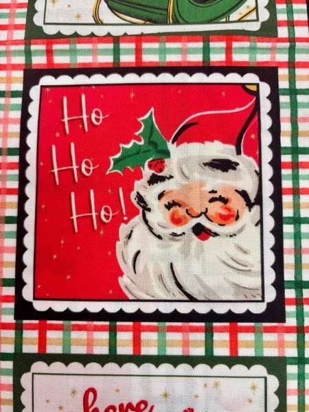 ‘Dancing Santas’ - Vintage Santa Patch - Image 5