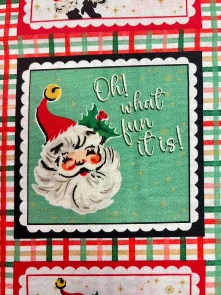‘Dancing Santas’ - Vintage Santa Patch - Image 7