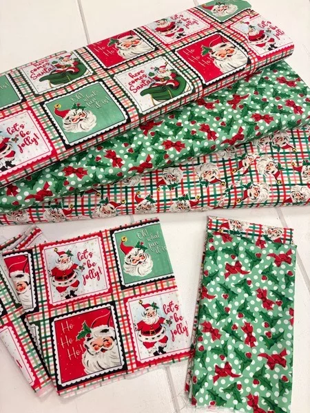 ‘Dancing Santas’ - Vintage Santa Patch - Image 12