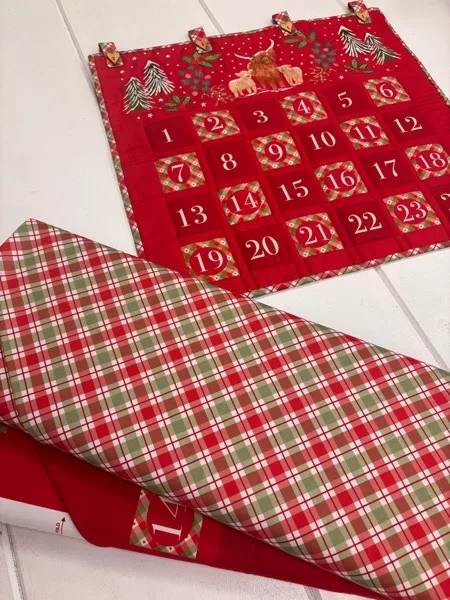 ‘Celtic Christmas’ by Lewis & Irene - Folded Advent Calendar Panel - Image 2