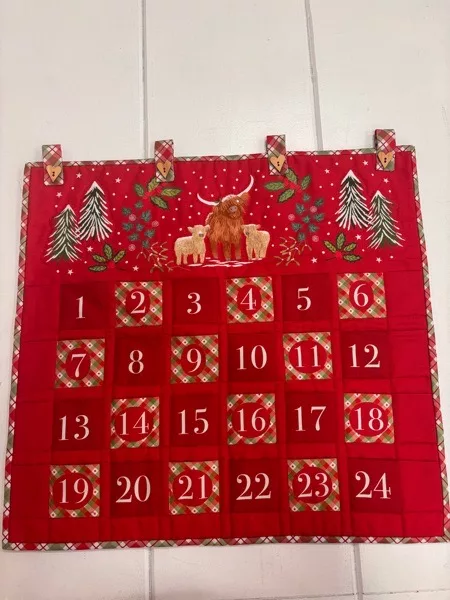 ‘Celtic Christmas’ by Lewis & Irene - Folded Advent Calendar Panel