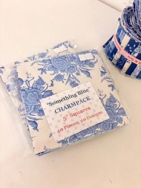 Tilda ‘Something Blue’ - 40 Piece Charmpack
