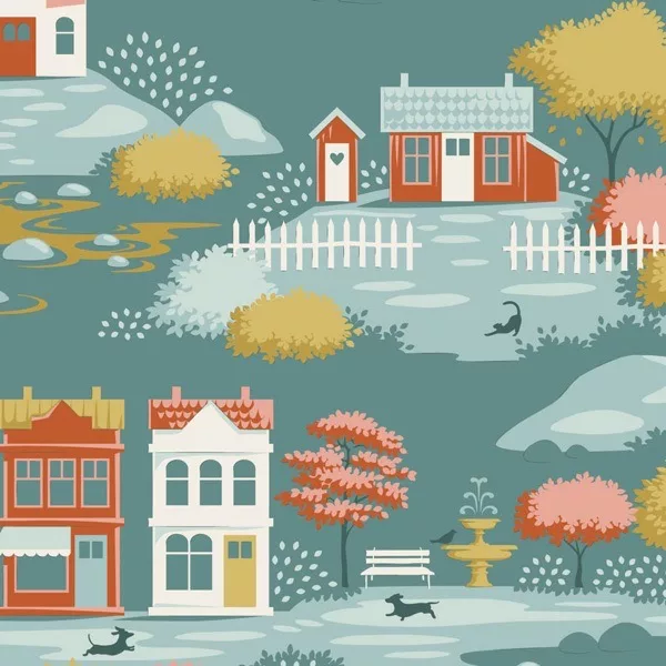 Tilda ‘Village Life’ - Esther Blue *pre-order 1st October* - Image 20