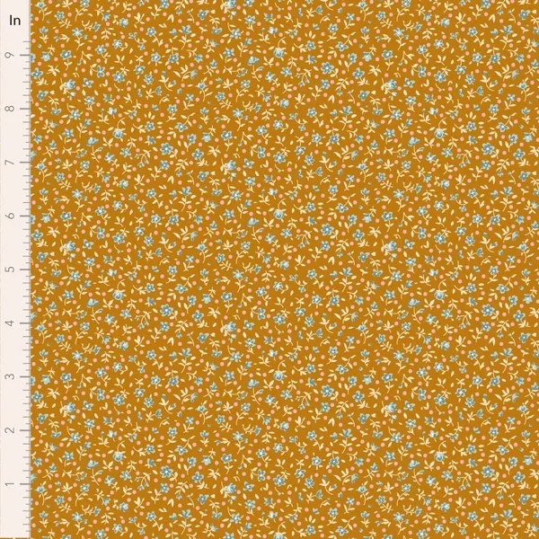 Tilda ‘Village Life’ - 9 Fat Quarter Bundle - Rust *pre-order 1st October* - Image 8