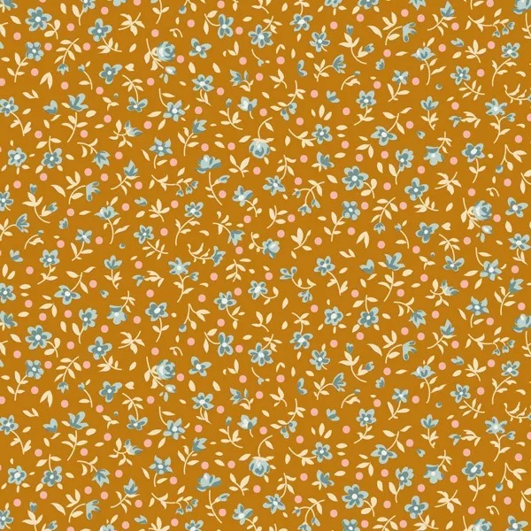 Tilda ‘Village Life’ - 9 Fat Quarter Bundle - Rust *pre-order 1st October* - Image 9