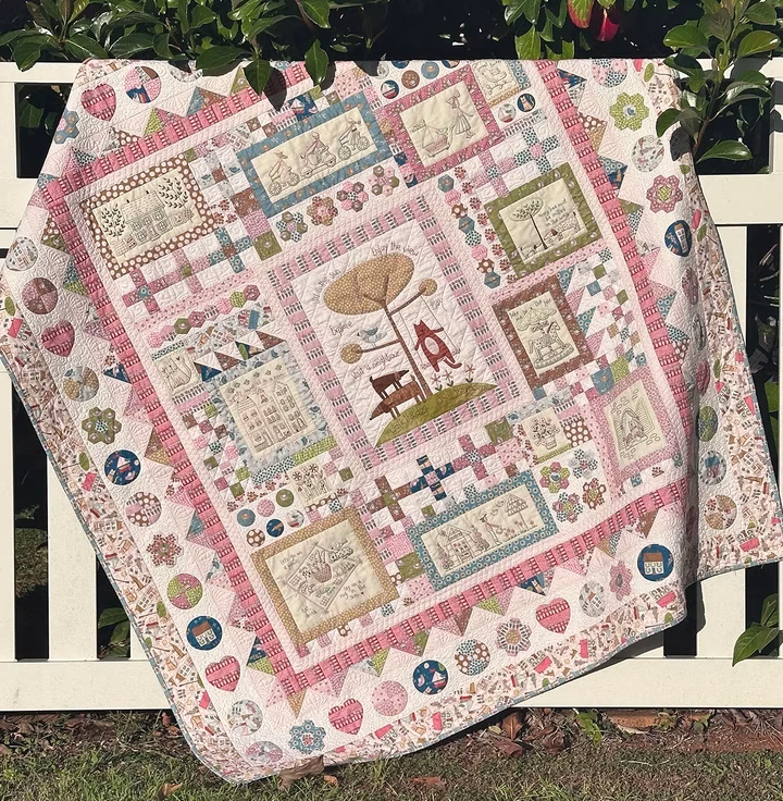 ‘Out and About’ Quilt Pattern by the Birdhouse Patchwork Designs