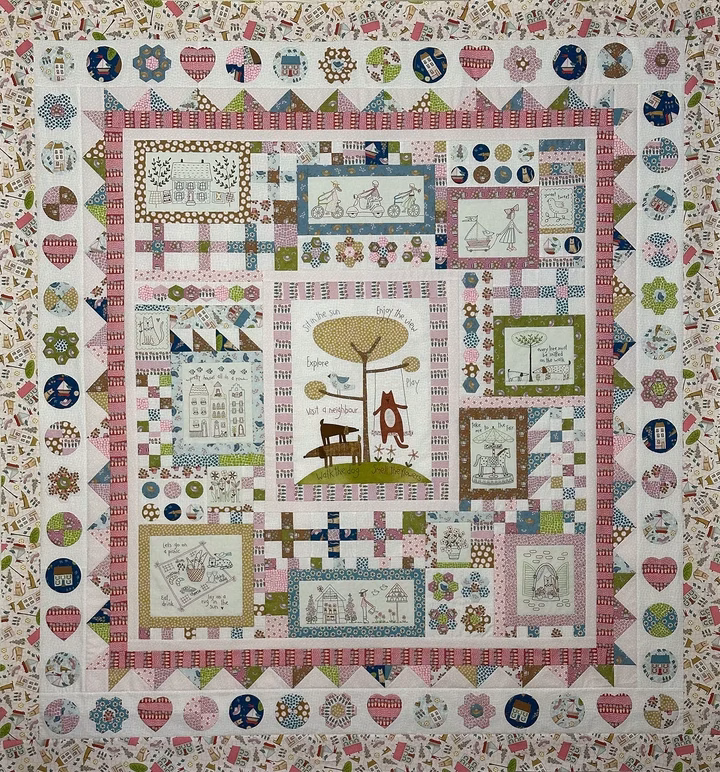 ‘Out and About’ Quilt Pattern by the Birdhouse Patchwork Designs - Image 4