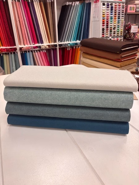 Wool Felt - Marl Jade - Image 2