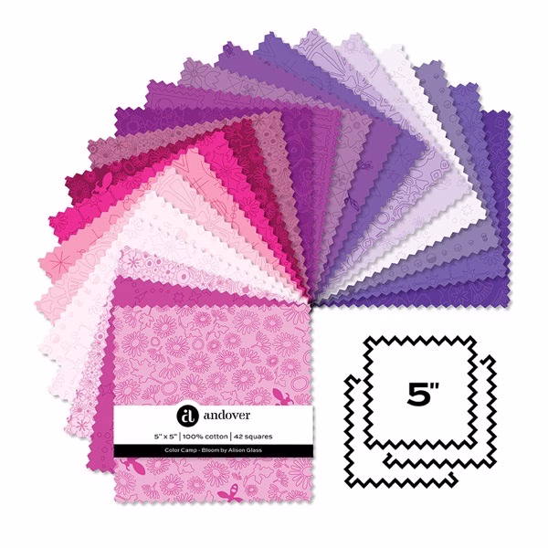 ’Color Camp’ - Bloom - 42 Piece Charmpacks