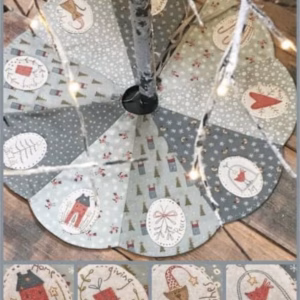 ‘The Giving Tree Skirt’ Pattern by Hatched & Patched